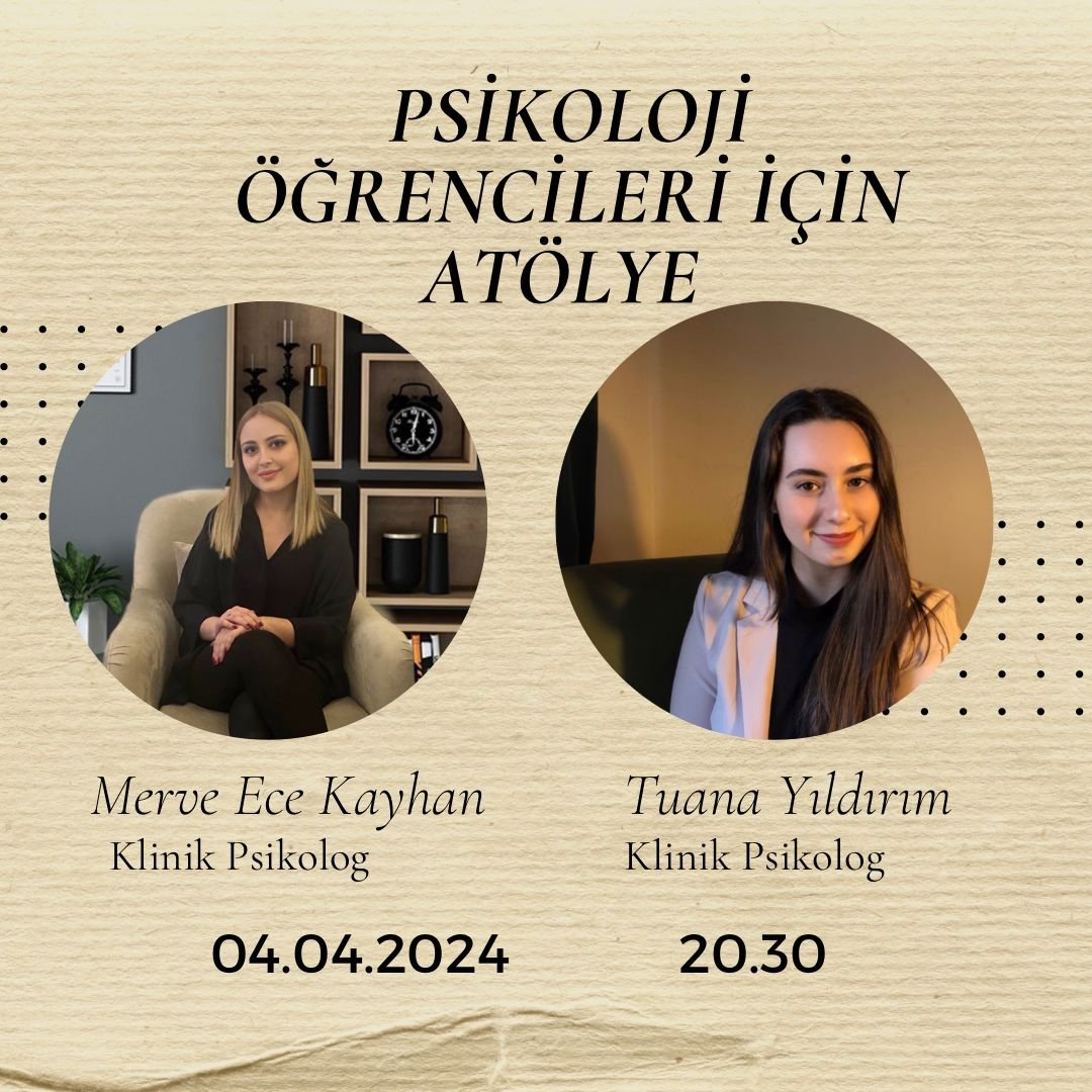 psikoloji öğrencileri için atölye
